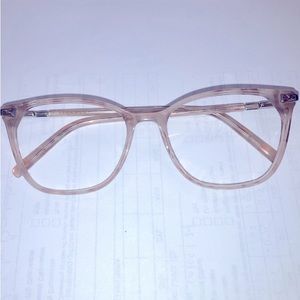 Pink Vera Wang ophthalmic a with diamond accent& Diane von Furstenberg glasses